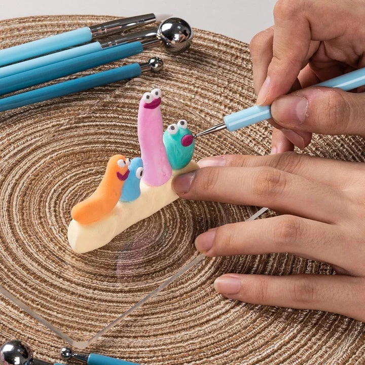 Double-Sided Silicone and Dotting Brushes Set of 5