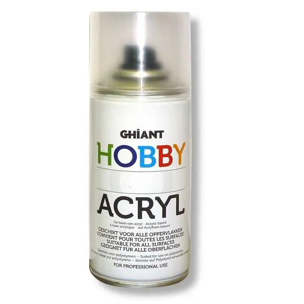 GHIANT HOBBY Matte Final Varnish Spray, 150 ml