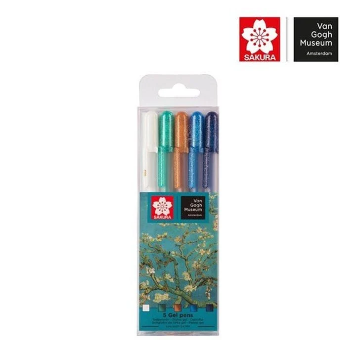 Sakura Gelly Roll Gel Pens - Van Gogh Museum / Set of 5