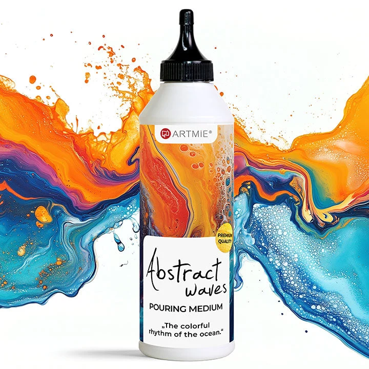 ARTMiE Professional Pouring Medium Abstract Waves