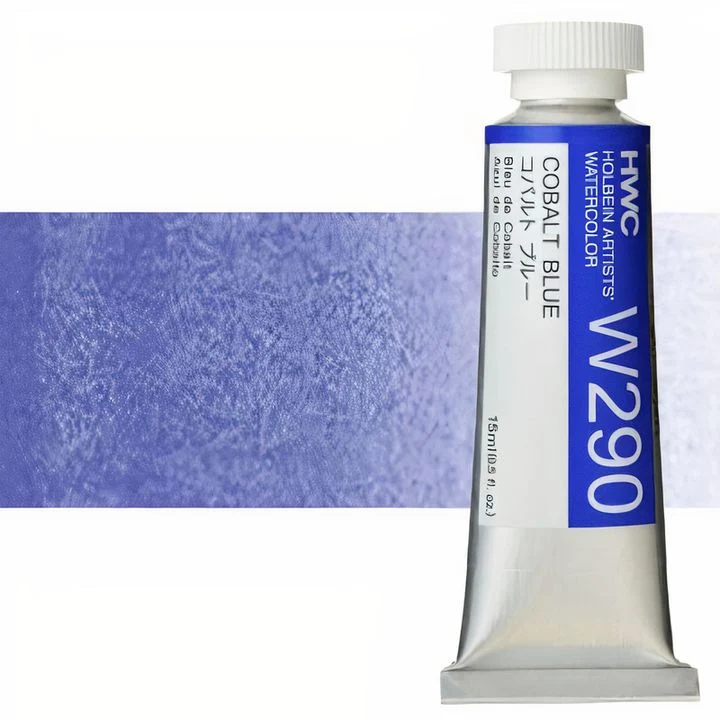Holbein Artists Professional Watercolors, 15 ml, Blue Shades