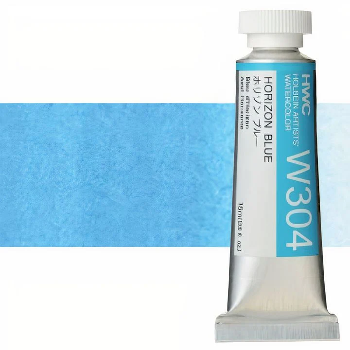 Holbein Artists Professional Watercolors, 15 ml, Blue Shades