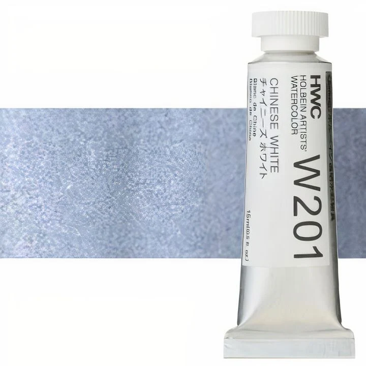 Holbein Artists Professional Watercolor Paints 15 ml | White and Black Shades