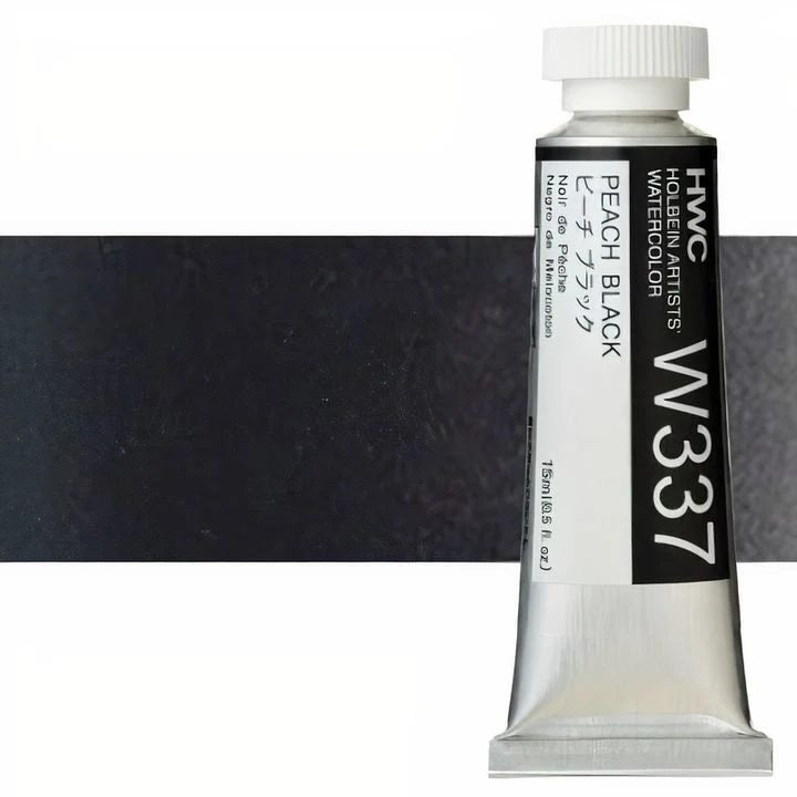 Holbein Artists Professional Watercolor Paints 15 ml | White and Black Shades