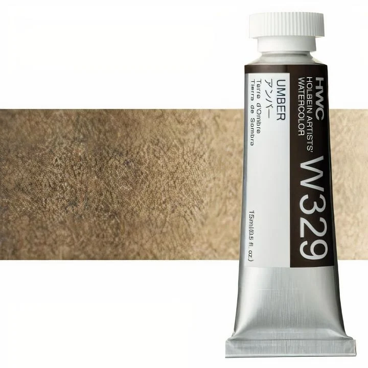 Holbein Artists Professional Watercolors 15 ml | Brown Shades
