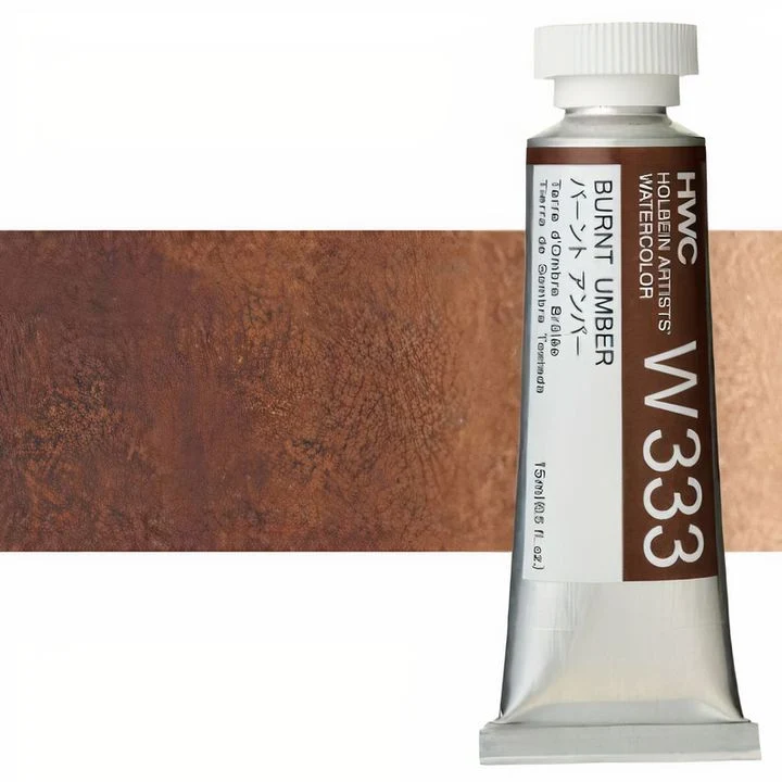 Holbein Artists Professional Watercolors 15 ml | Brown Shades