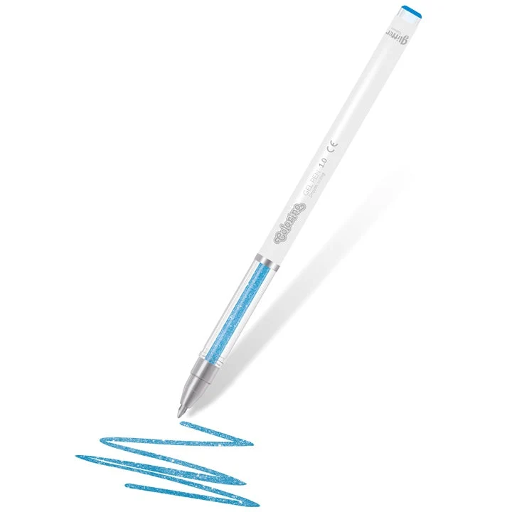 Colorino Glitter Gel Pens, Set of 6