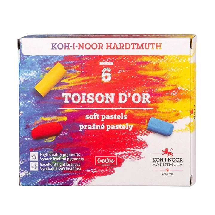 Toison d’Or Soft Pastels, Set of 6