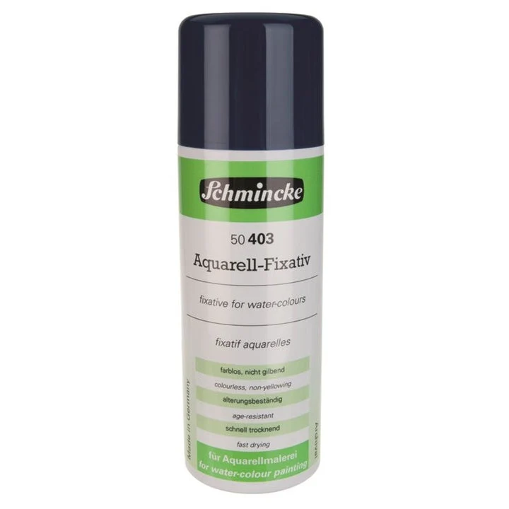 Schmincke Aquarell Spray Fixative for Watercolors 300 ml