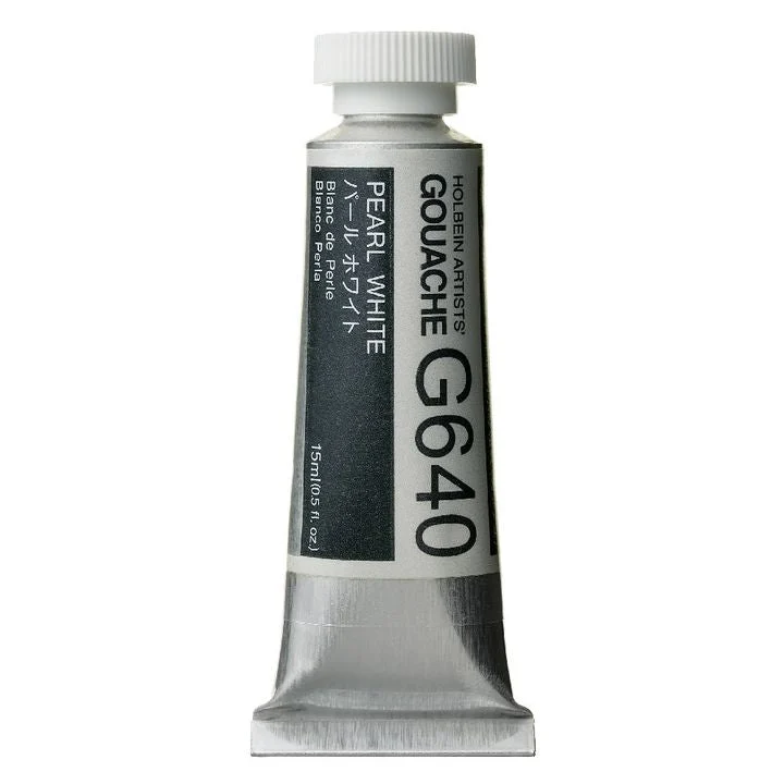 Holbein Artists Professional Gouache 15 ml | Metallic Shades