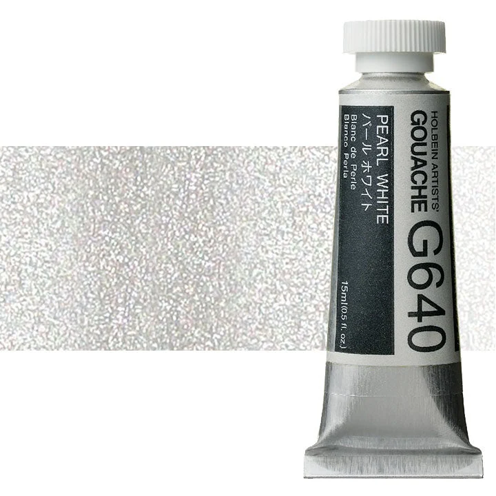 Holbein Artists Professional Gouache 15 ml | Metallic Shades