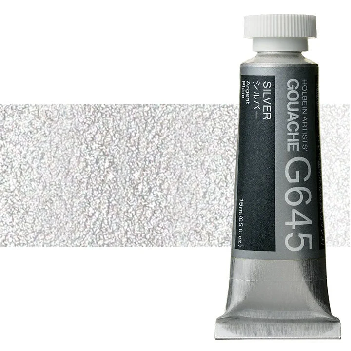 Holbein Artists Professional Gouache 15 ml | Metallic Shades