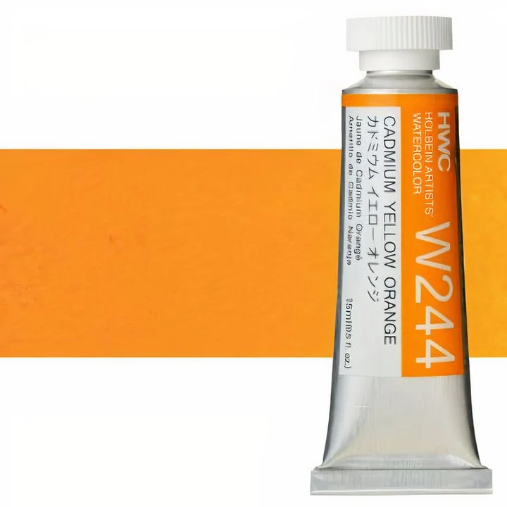 Holbein Artists Professional Watercolors, 15 ml, Yellow Shades