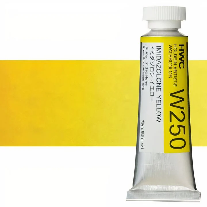 Holbein Artists Professional Watercolors, 15 ml, Yellow Shades