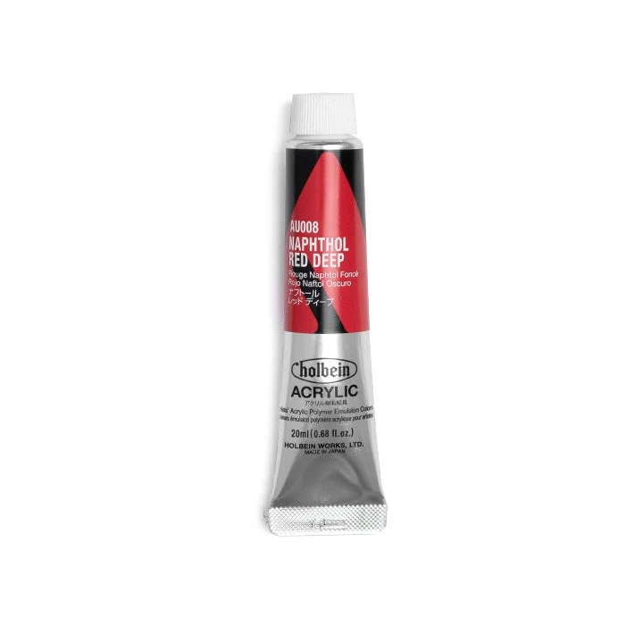 Holbein Professional Heavy Body Acrylic Paints - Red Shades