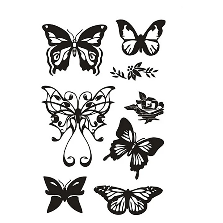 Transparent Stamps - Butterflies