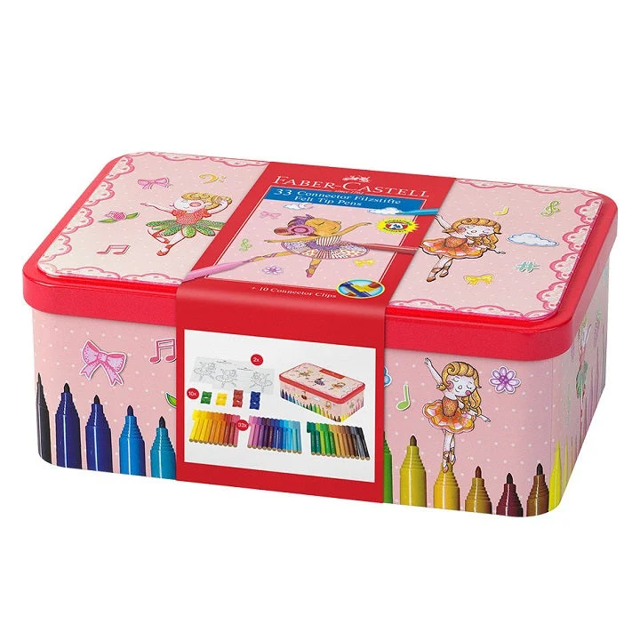 Faber-Castell Markers with Clip Ballerina Box / 33 pcs