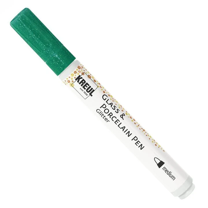 KREUL MEDIUM Glitter Glass and Porcelain Marker