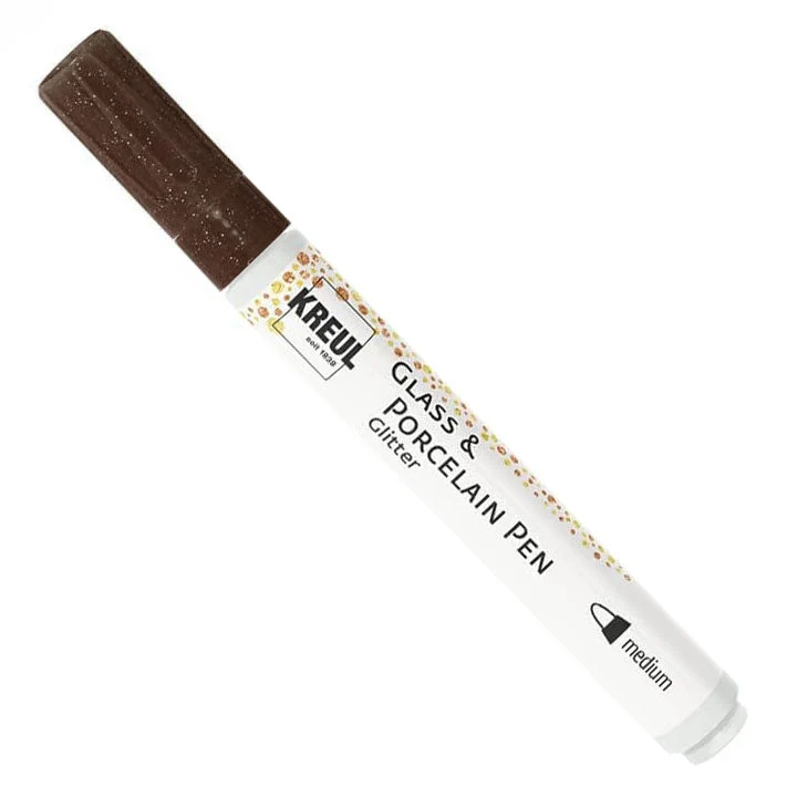 KREUL MEDIUM Glitter Glass and Porcelain Marker