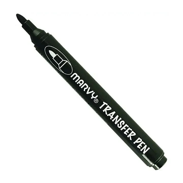 Marvy 922 Transfer Marker for Fabric, 1.5 mm, Black