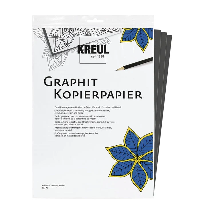 Hobby Line Transfer Paper A4 Graphite - 10 Sheets