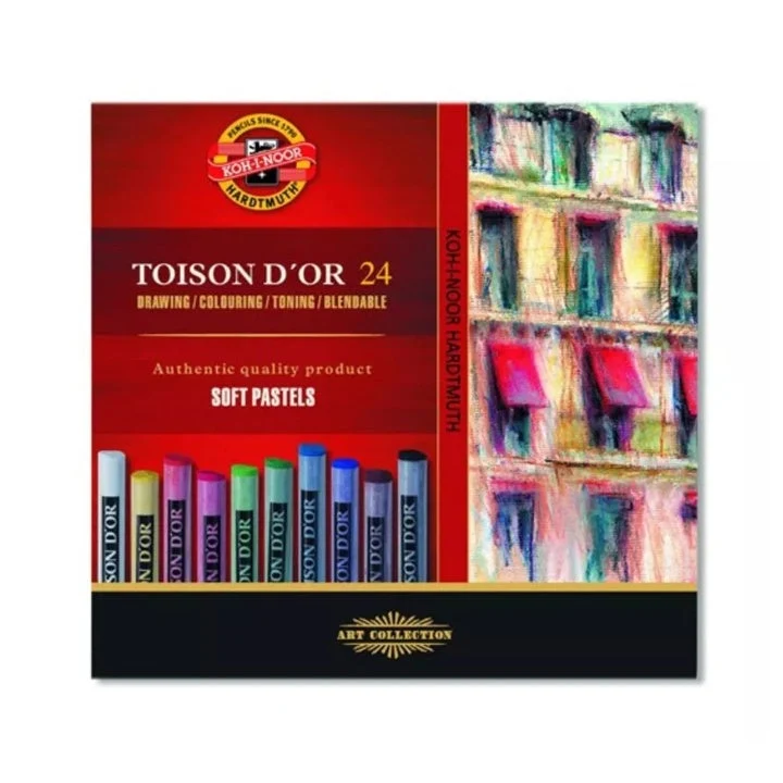 Toison D’Or Artist Soft Pastels, Set of 24