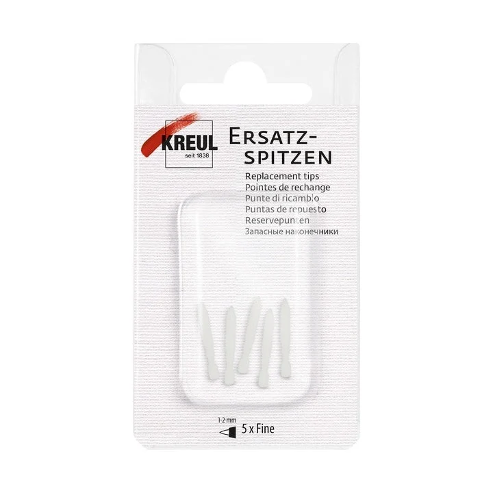 KREUL Replacement Marker Tips, Fine 1-2 mm