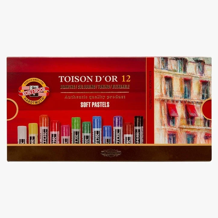 Toison d’Or Soft Pastels, Set of 12
