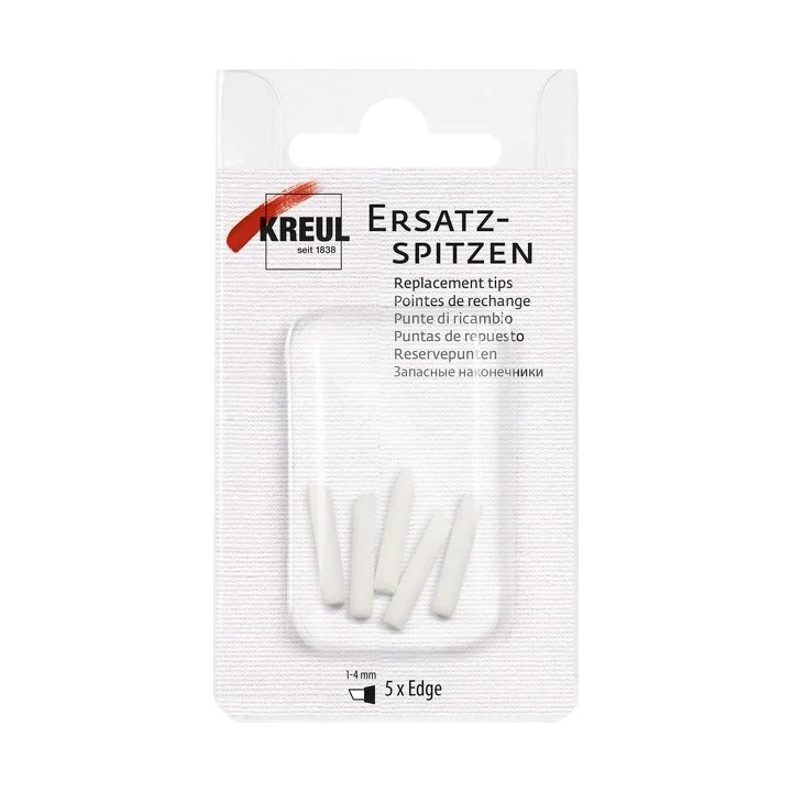 KREUL Replacement Tips for Markers / edge 1-4 mm