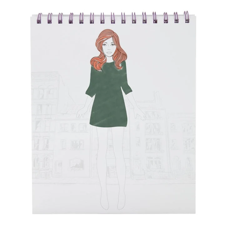 Fashion Fashion Design Book | 36 Sheets