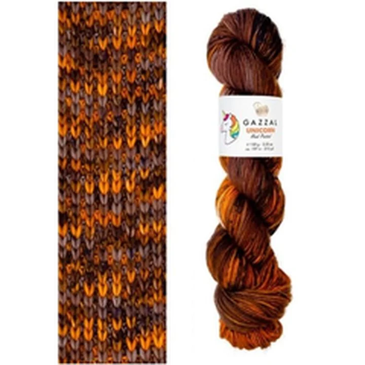 Gazzal Unicorn Knitting Yarn, 100 g