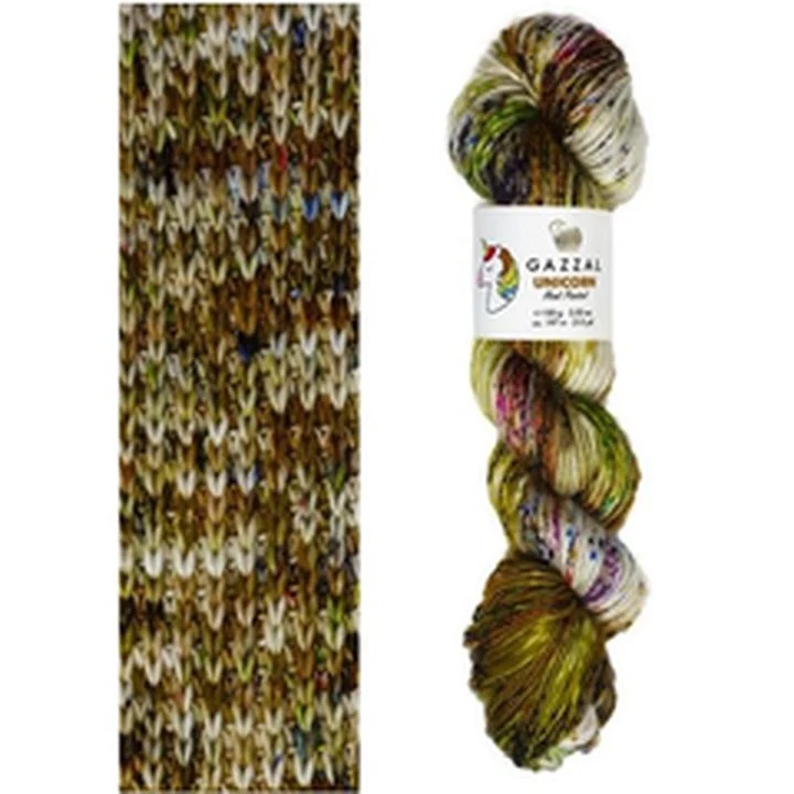 Gazzal Unicorn Knitting Yarn, 100 g