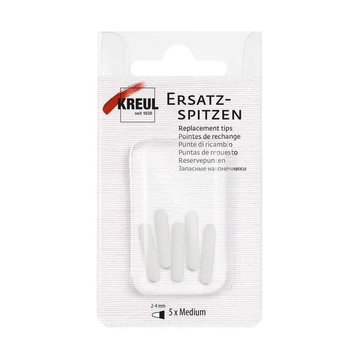 KREUL Replacement Tips for Markers, Medium 2-4 mm