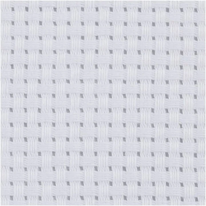 AIDA Embroidery Fabric 50x50 cm, 35 Squares per 10 cm