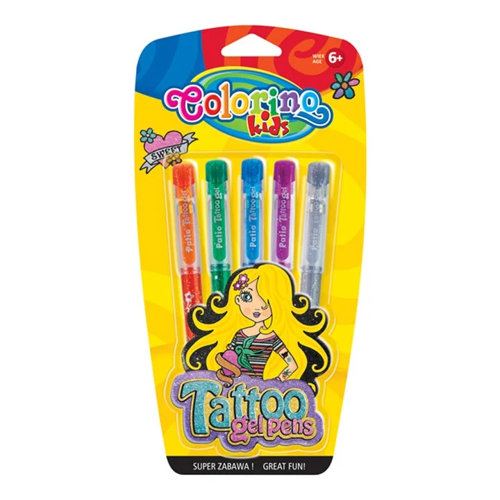 Colorino Tattoo Gel Pens Set of 5