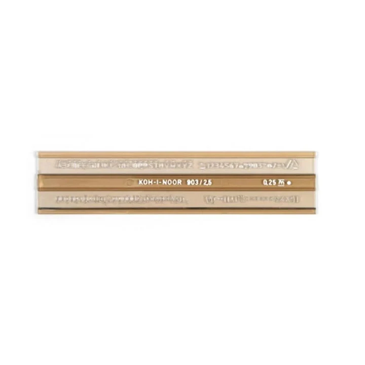 Koh‑i‑Noor ISO Technical Lettering Template | Letters, 2.5 mm
