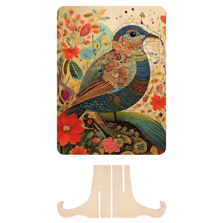 MOXY Artistic Wooden Puzzle, Bird, 130 Pieces