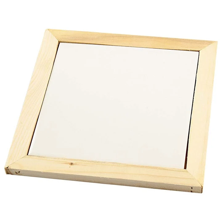 Porcelain Board in Wooden Frame
