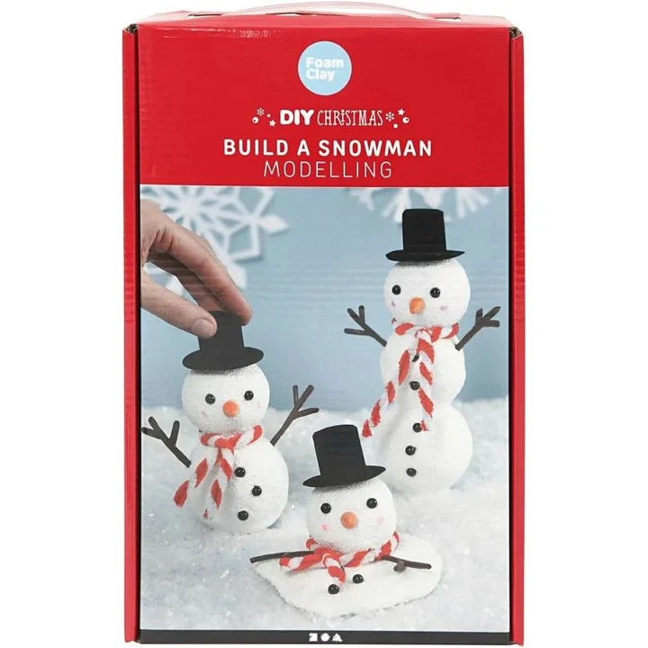 Snowman-Making Modeling Set