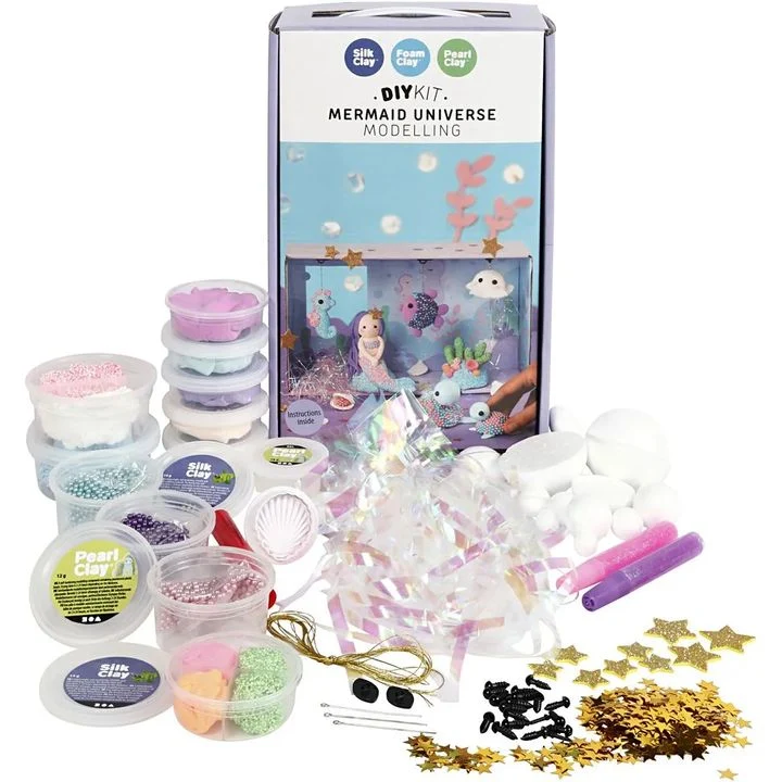 Mermaid Modeling Clay Set