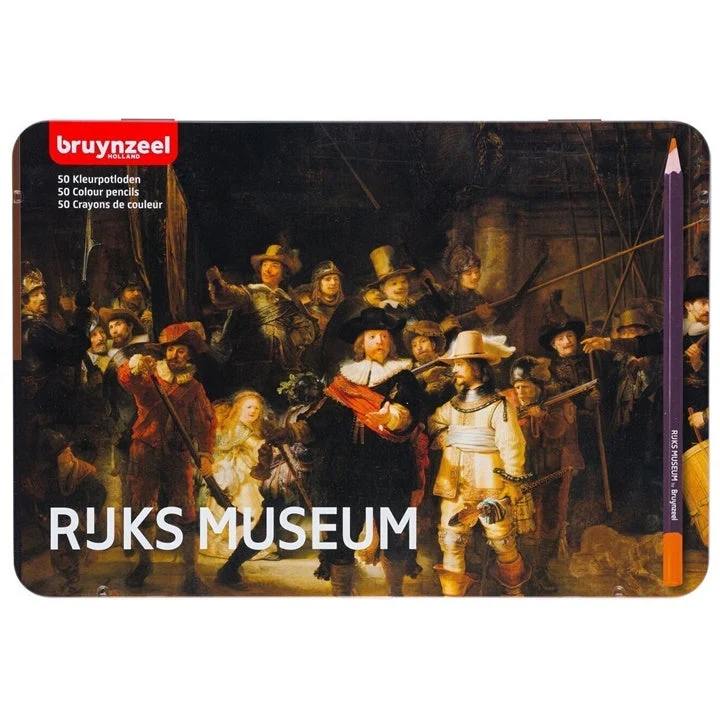 Bruynzeel Colored Pencils from the Rembrandt Harmensz. van Rijn Limited Edition / Set of 50