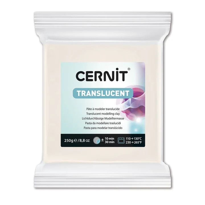 CERNIT Translucent Polymer Clay, 250 g