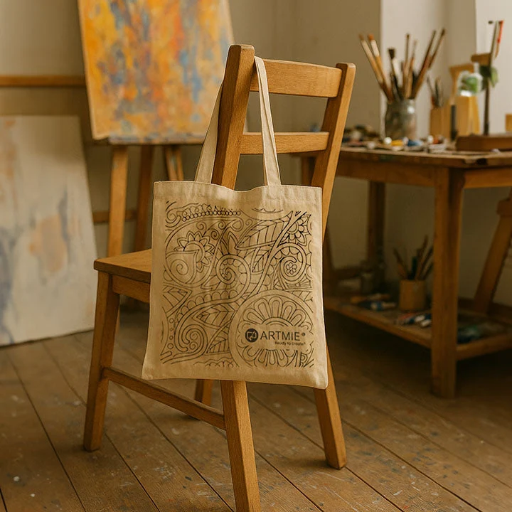 ARTMiE Bag with Print to Color, 37.5 x 41.5 cm