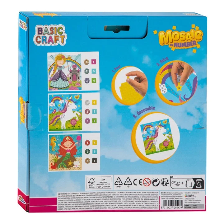Mosaic Paint by Numbers for Girls