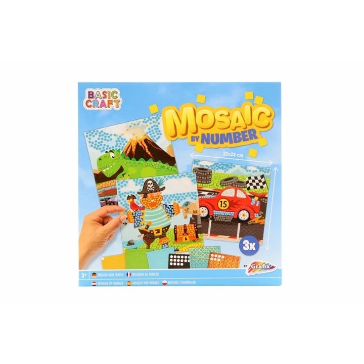 Mosaic Paint by Numbers for Boys