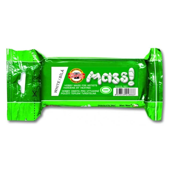 MASS White Modeling Clay 500 g