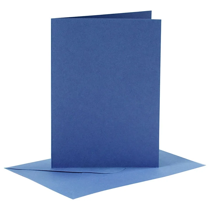 Postcards with Envelopes, Set of 6, 10.5 x 15