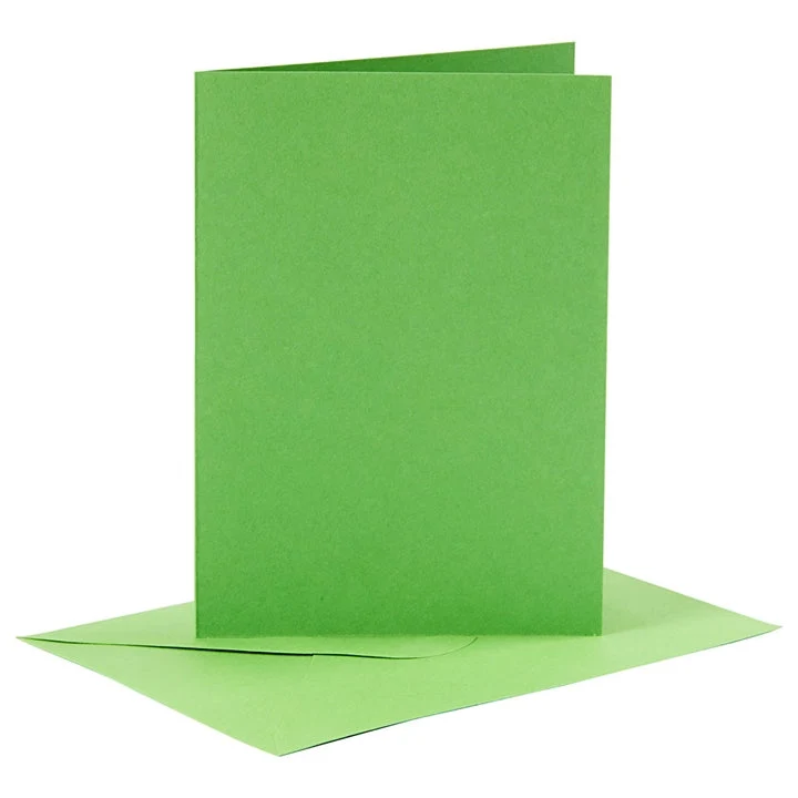 Postcards with Envelopes, Set of 6, 10.5 x 15