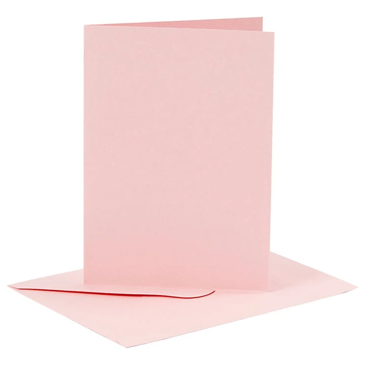 Postcards with Envelopes, Set of 6, 10.5 x 15