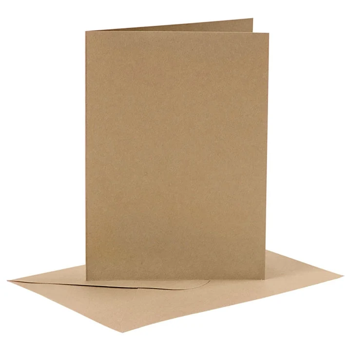 Postcards with Envelopes, Set of 6, 10.5 x 15